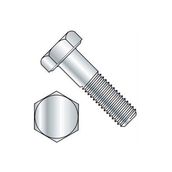 A2, M6-1.00 Hex Head Cap Screw, Plain Stainless Steel, 50 mm L